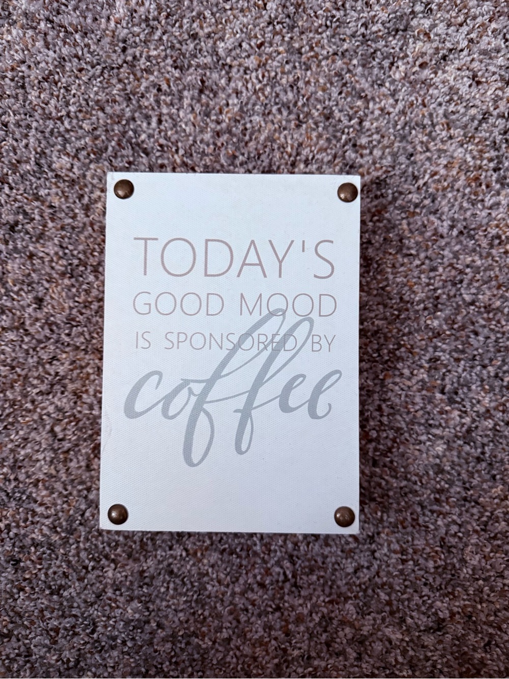 Coffee sign 🤎